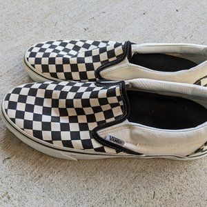 Vans Classic Slip-On Checkerboard Shoe